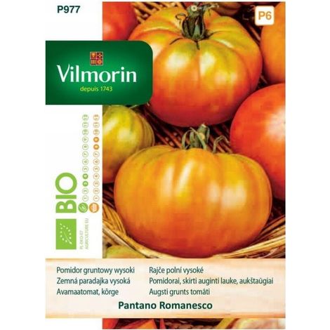Pomodoro BIO certificato ITALIANO Pantano Romanesco semi alti Vilmorin