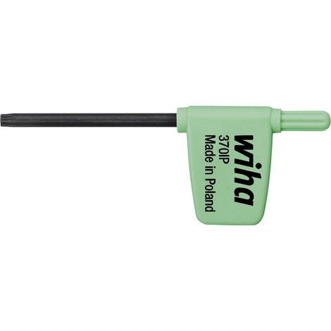Wiha Clé mâle avec manche drapeau TORX PLUS® oxydé noir 5IP (27614)