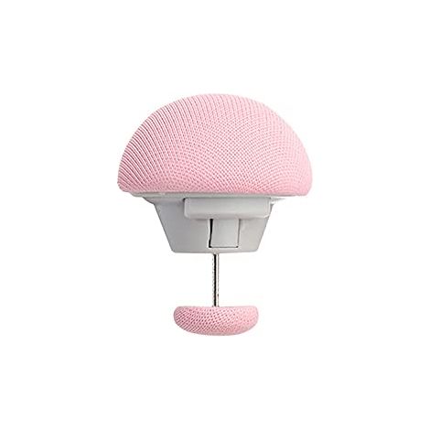 Lot de 8 protège-couettes à boutons - Housse de couette avec boutons, housse de couette, couette avec drap anti-boutons - Antidérapant, sûr - Rose (1/5)