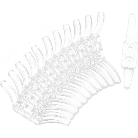 Lot de 12 cordons d'ancrage sécurité pour stores en acrylique et fer, vis chevilles d'expansion une (1/5)