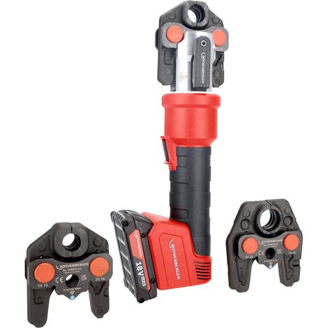 ROTHENBERGER ROMAX NANO iJAWs Set, TH, 16-20-26mm, 2Ah, AMPShare - 1000005496 (1/5)