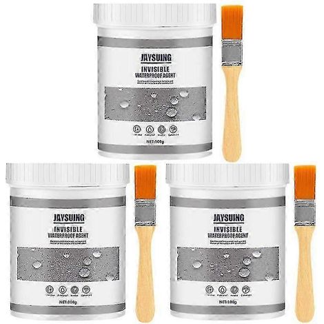 Lot de 3 tubes de mastic d'étanchéité blanc imperméable pour gouttières et tuyaux de toiture (1/4)