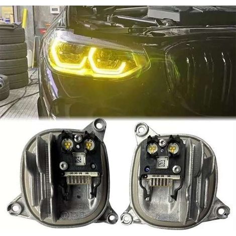 La référence 63117466108 convient au module LED de phare avant droit pour BMW X3 X4 G01 GO2 G08. (1/4)