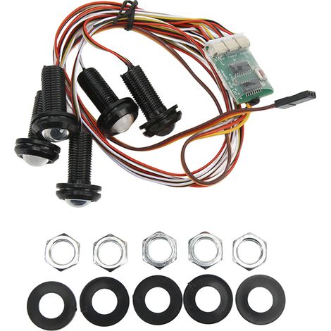 Feu avant LED RC 10 modes haute luminosité remplacement phare pour Traxxas Slash 2WD 4WD 1/10 voiture RC (1/5)