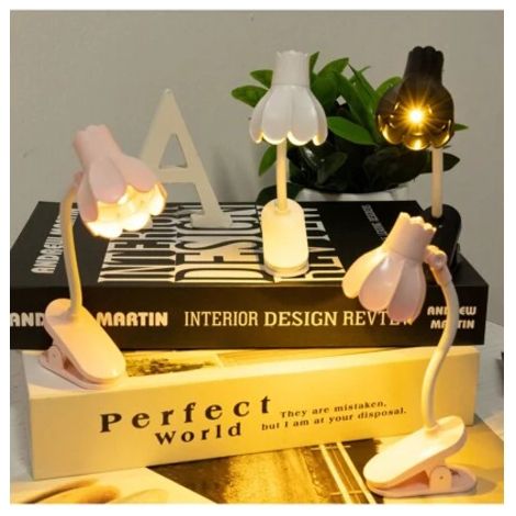 Veilleuse LED, en forme de fleur, de couleur noire, pour la chambre, la table de chevet, le salon et une ambiance chaleureuse.-AquaForge