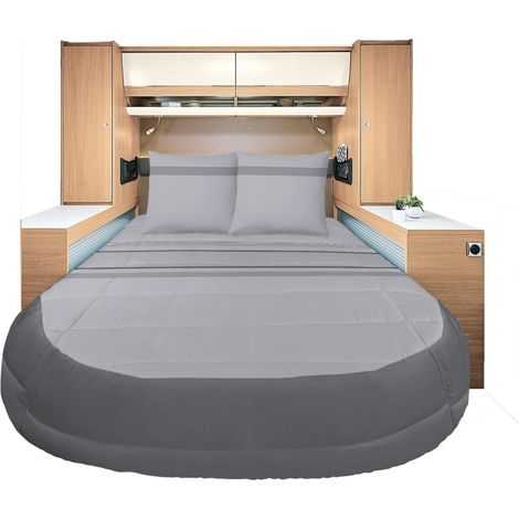 Pronto per Dormire Tutte le Stagioni Lyocell e Percalle Adagio 130 x 190 cm Taglio dritto - Incasa
