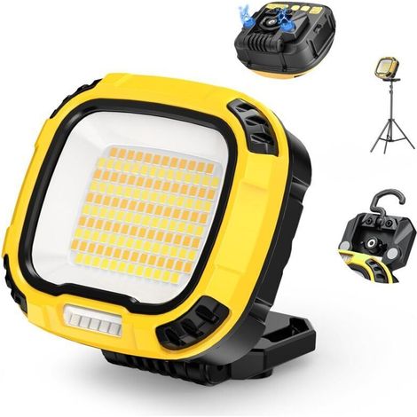 Lampe De Travail LED - 1200 Lm - COB Étanche IP65 - Atelier Garage Extérieur Urgence - 1 Pièce