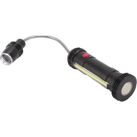 Lampes magnétiques pour barbecue avec lampe latérale, zoomables, résistantes à l'eau et à la chaleur, à LED et col de cygne flexible. (1/5)