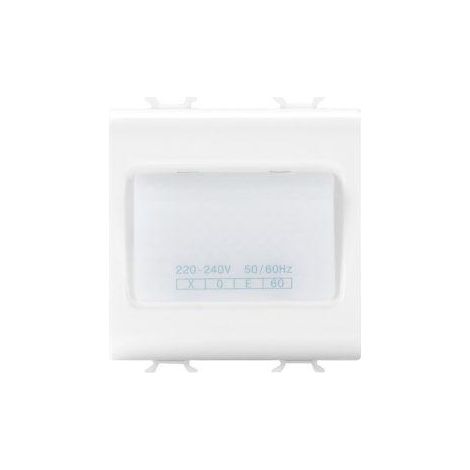 LAMPE AUTO DE SEC. 2M 230V BLANC GEWISS GW10663