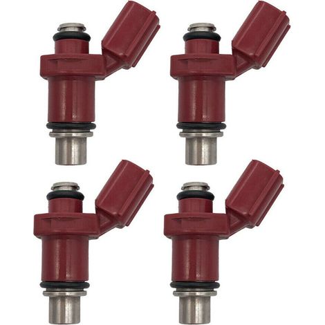 Iniettori di carburante, 4 pezzi, codice 6D8-13761-00-00, per motori fuoribordo F75 e F90 da 75 CV e 90 CV. (1/2)