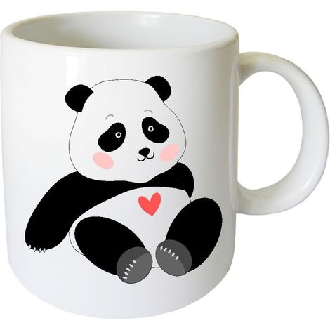 Tasse Panda Petit Coeur Cbkreation