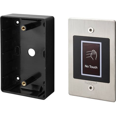 Sygonix SY-6097872 Commande pour gâche électrique encastré, montage apparent (en saillie) 12 V/DC, 24 V/DC (1/5)