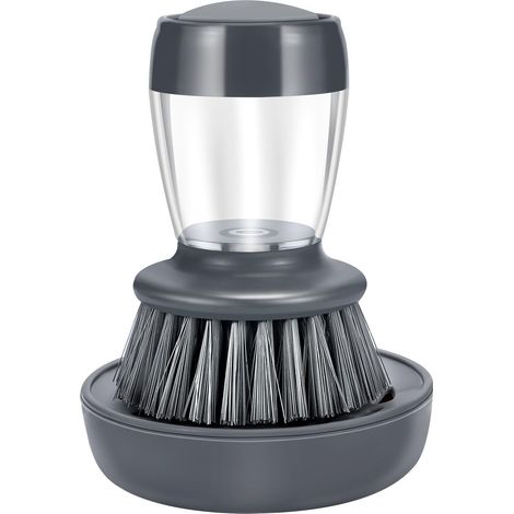 Ensemble de rangement pour brosse à savon, brosse de cuisine tout-en-un avec support (1/5)
