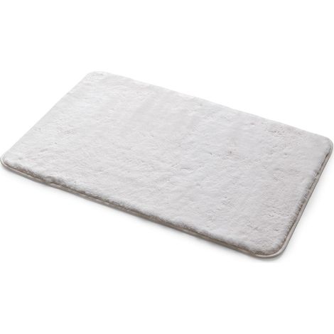 Tappeto Bagno 50X80 Cm Bianco Antiscivolo  Fresia