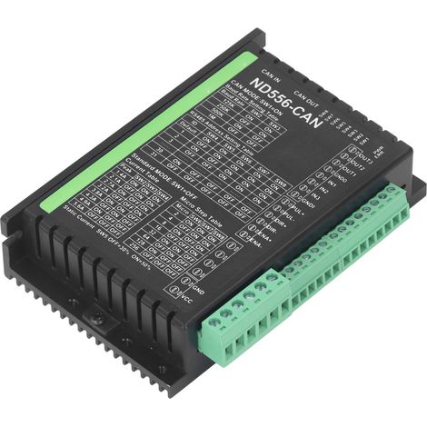 ND556 digitaler Schrittmotorcontroller, CAN-Bus-Treiber mit Impulssteuerungsunterstützung, 12-48V DC-Stromversorgung für Schrittmotor. (1/5)
