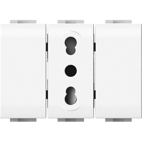 Presa Bitappo Per Bticino Livinglight Bianca (4 Box Cod. 4B.N.Bt) (1/2)