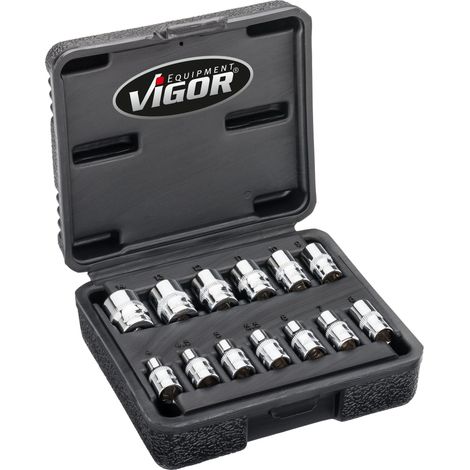 Vigor Jeu de douilles 1/4 (6.3 mm) V7514/13 (1/4)