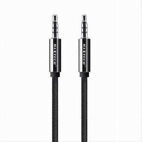 MaxTech - Cavo Audio Aux3.5mm Maschio/maschio 3 Contatti Prolunga 1.5mt 4d Sound Aux3-mm01 - (1/3)