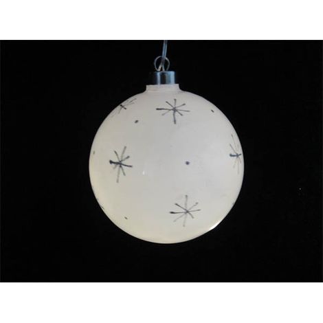 Bola cristal luz LED estrella
