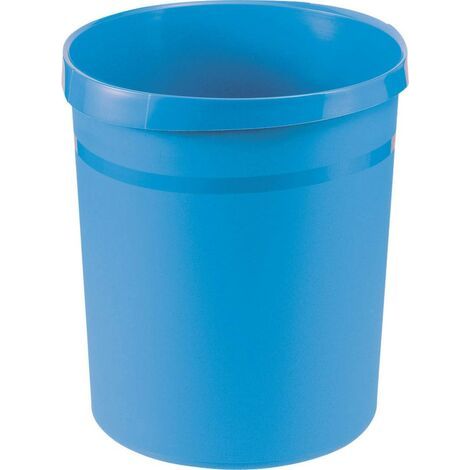 CORBEILLE À PAPIER 18 L HAN GRIP 18190-54 (Ø X H) 312 MM X 350 MM BLEU CLAIR 1 PC(S) (1/4)