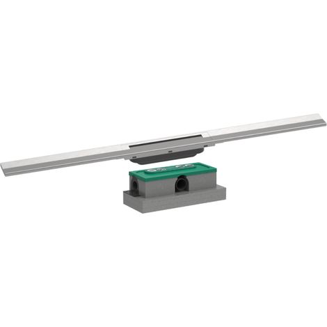 HANSGROHE RainDrain Flex 90 desagüe de ducha Acero inoxidable cepillado + Cuerpo empotrado estándar (1/5)