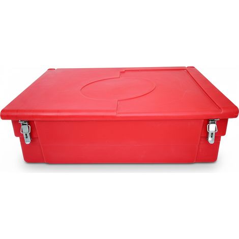Bac à sable incendie/ à sel de déneigement 100l+ grenouillères (1/3)