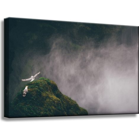 Leinwanddruck Natur aus der Vogelperspektive 60x40 cm