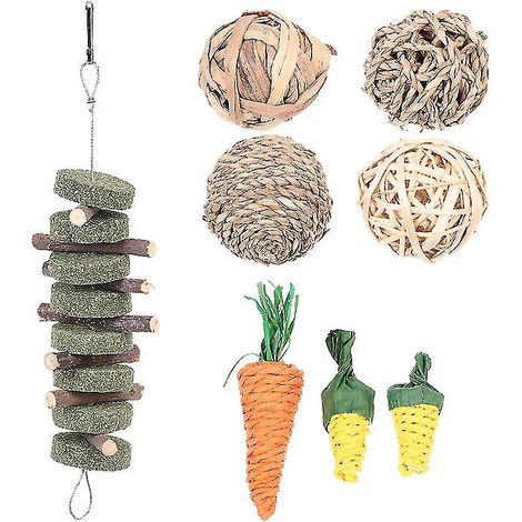 1 Set Kaninchen-Backenzahnspielzeug