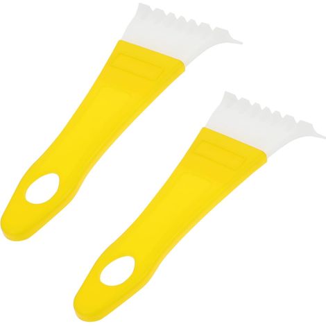 Pelle à Neige de Voiture 2Pcs Pelle à Dégivrage Automatique Plastique pour Vitres de Voiture Facile à Transporter Évite Rayures (1/5)