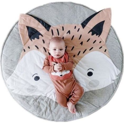 Tapis d'éveil Design renard dessin animé - Type Gray (1/4)