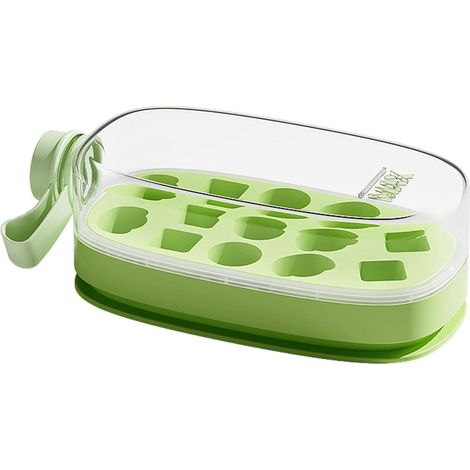 Le Gobelet Pour Machine À Glaçons Moule Presse Portable Réutilisable 2-en-1 Gobelet Bouteille À Glaçons Pour Café, Refroidisseur De Café, Nourriture, Maison, Cocktail, Eau Et (1/5)