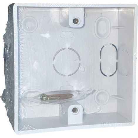 Scatola Da Incasso Muro Parete Quadrata 86X86X33mm Stile Cinese (1/4)