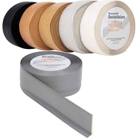 Sockelleiste Oslo XL 50 x 15 mm Grau Länge: 10 m (1/5)