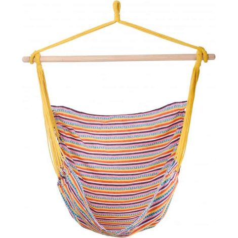 Chaise hamac enfant multicolores (1/2)