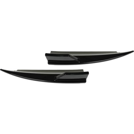 2 pièces Jupes Latérales de Pare-chocs Arrière Gauche et Droite Noir Brillant Remplacement pour Benz CLA Classe C117 CLA45 AMG Line 2013-2019 (1/5)