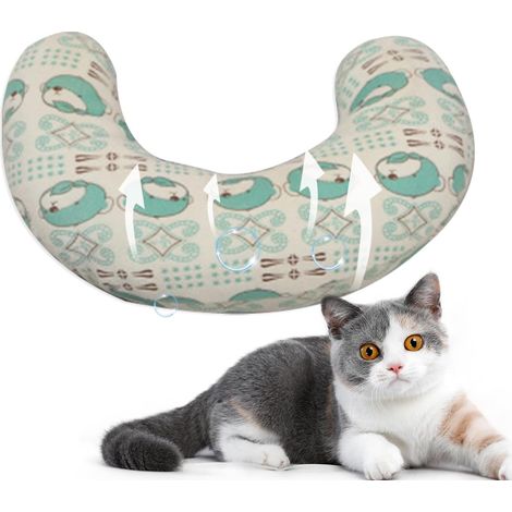 cat pillow soothing neck pillow for dogs, cervical protection,
