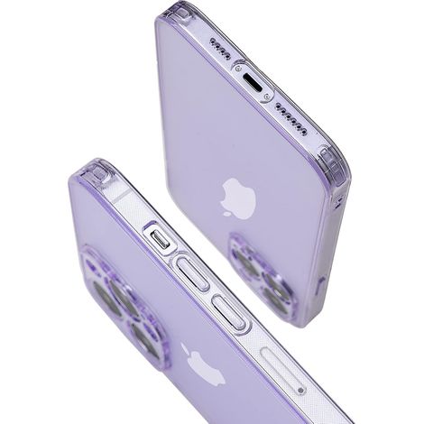 FUNDA TRANSPARENTE DE PLÁSTICO RESISTENTE PARA IPHONE 13 (1/5)