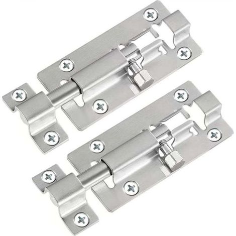 Satz mit 2 Zylinderriegeln, 7,6 cm dicke Schieberiegel
