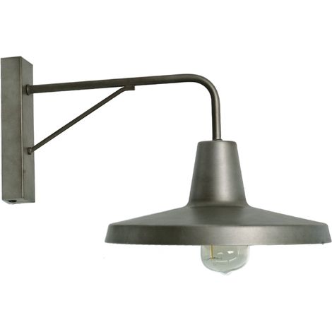 Applique murale lampe industrielle métal Compatible LED E27 (1/3)
