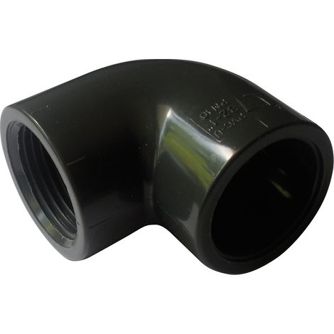COUDE 90° PVC MIXTE F à coller x F à visser Ø50mm - 40x49