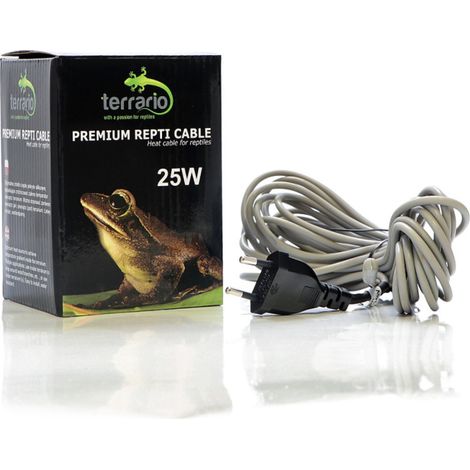 Cavo riscaldante per terrario Premium Repti Cable 25W - lunghezza 6,5 m