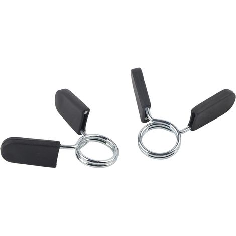 Pince d'haltère, pince de verrouillage d'haltère légère longue durée de vie large applicabilité confortable pour l'équipement domestique (1/5)