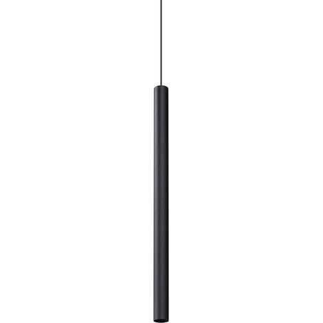 Ideal Lux LOOK Suspension ultra-mince 70 cm, noire, 1 ampoule GU10 (1/2)