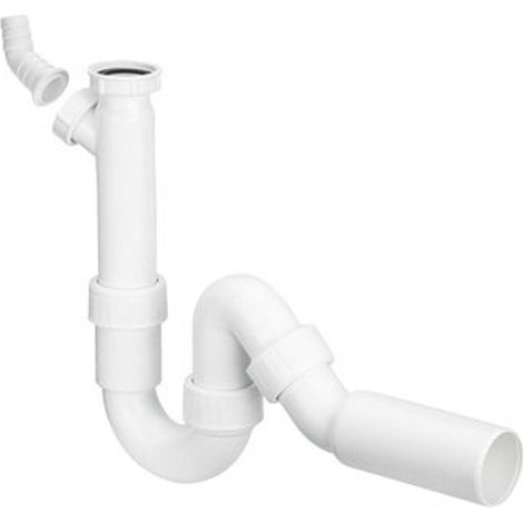 Viega siphon universel hostaleen 6/4x50mm avec raccord pour machine à laver (1/3)