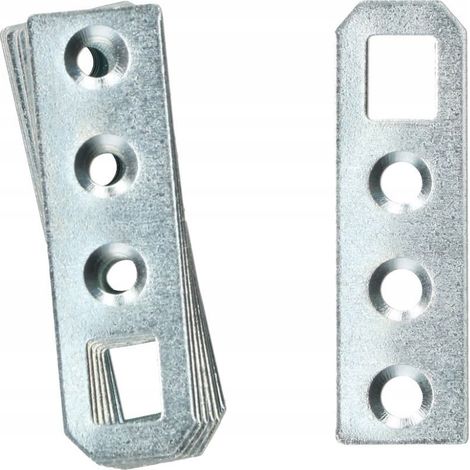 Suspension pour meuble, petit modèle, 15 x 50 mm, lot de 25. (1/5)