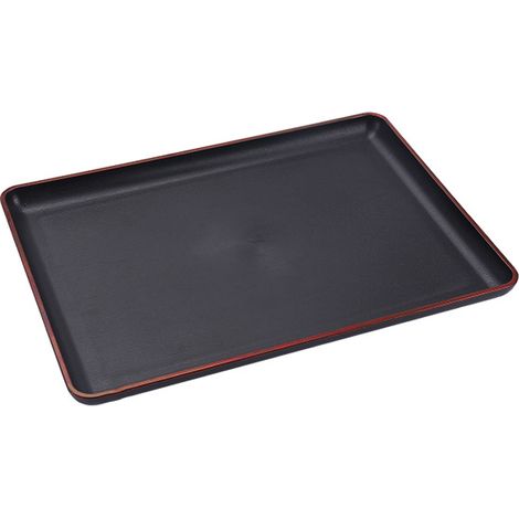 Plateau de service rectangulaire 3 pièces, plateau repas rapide polyvalent pour cuisine restaurant hôtel 30x20cm