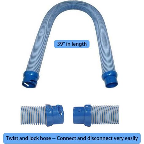 Cleaning Hose for Zodiac Mx6/Mx8 – Twist Lock 39 Inches (1/4)