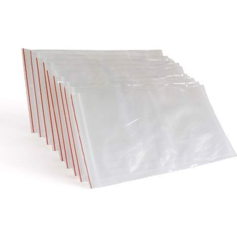 Sacchetto di polietilene con chiusura 70x100mm (100 pz.)