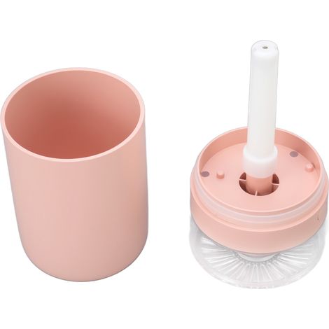 Mini-Luftbefeuchter, tragbar, 250 ml, USB-Anschluss, Kristallstein, für Auto, Büro, Schlafzimmer, Wohnzimmer, rosa (1/5)