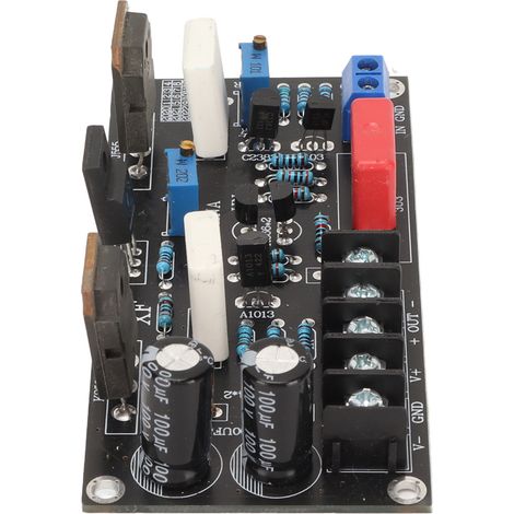 Carte d'amplificateur de puissance 30 W à gain élevé, module d'amplificateur FET de niveau audiophile pour transformateur de commande de haut-parleur (1/4)
